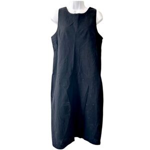 HANNA ANDERSON Love Hanna 100% Pima Cotton Black Summer Midi Scoop Back 8